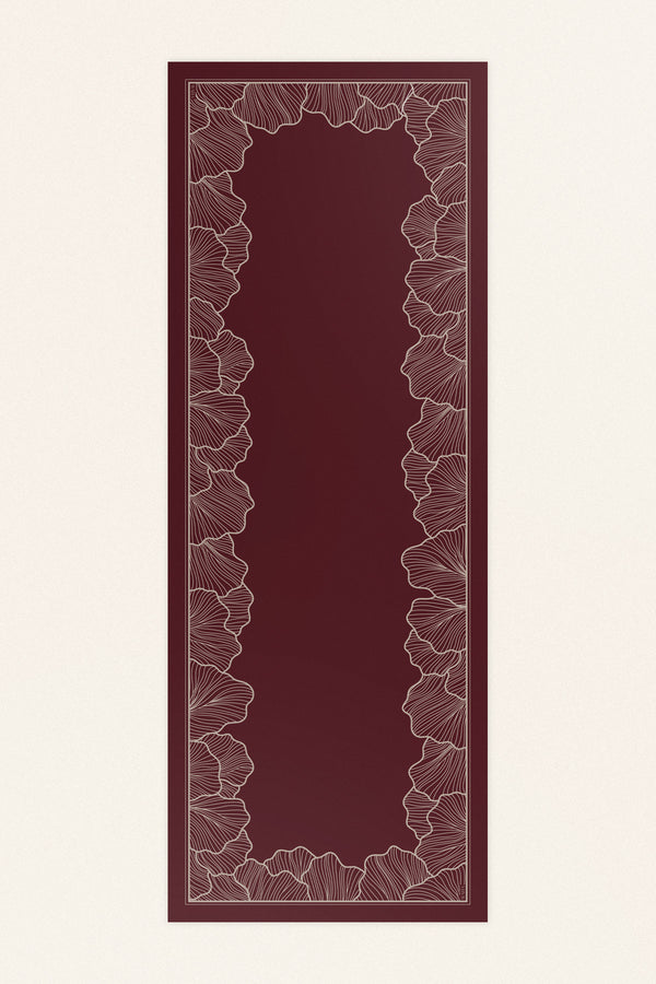 Morf Bordeaux Shawl