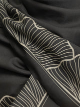 Morph Black Şal