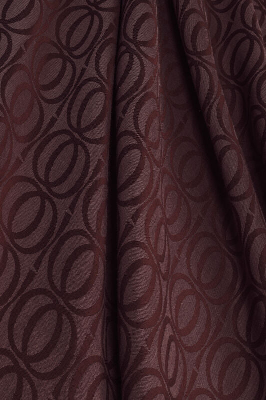 Bambunoor Kahve Naia Pamuk Şal 70x210